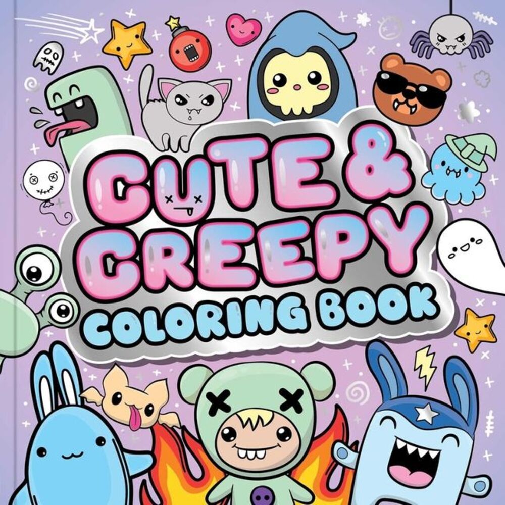 Cute & Creepy Coloring Book -- Igloobooks